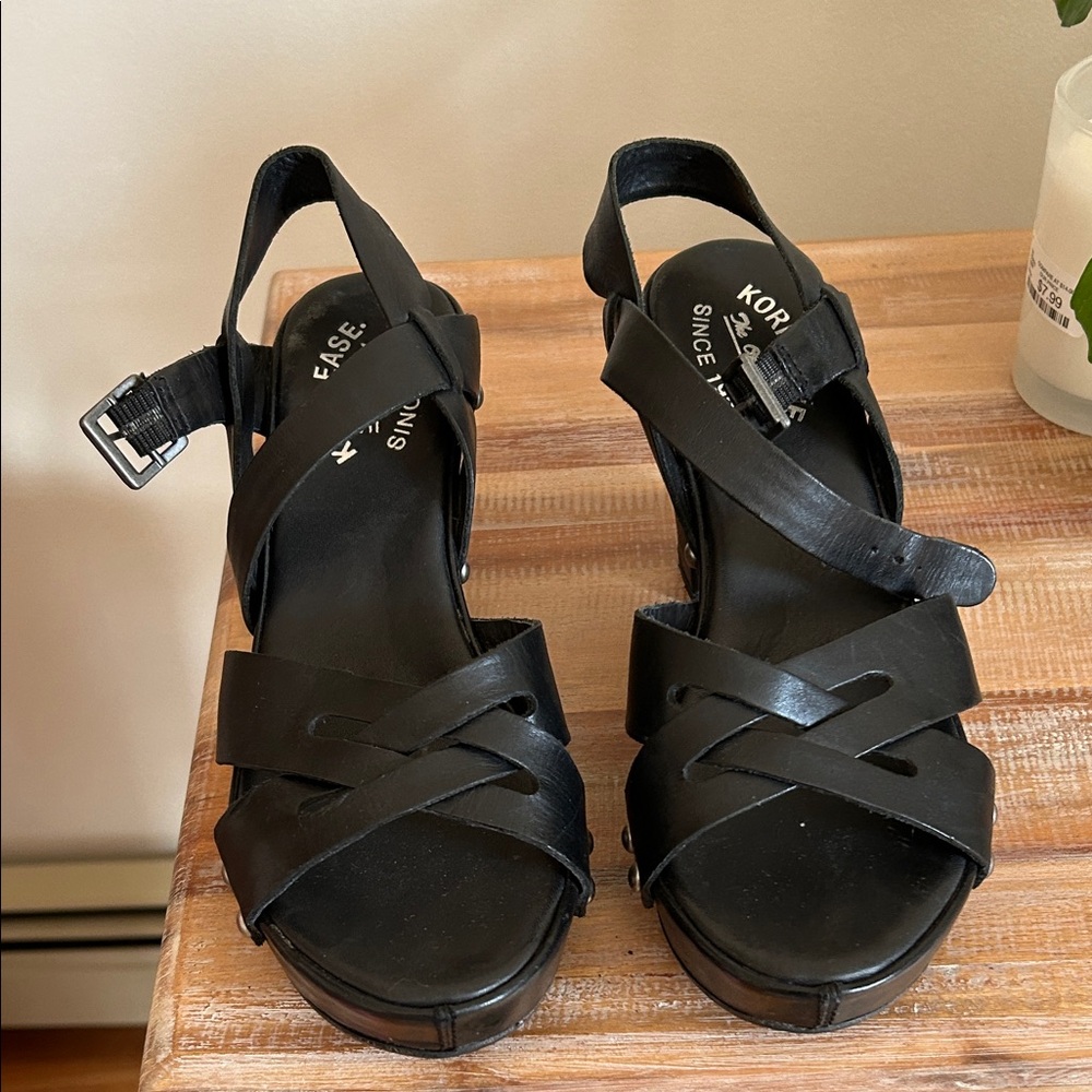 Kork-Ease Platform Sandals.